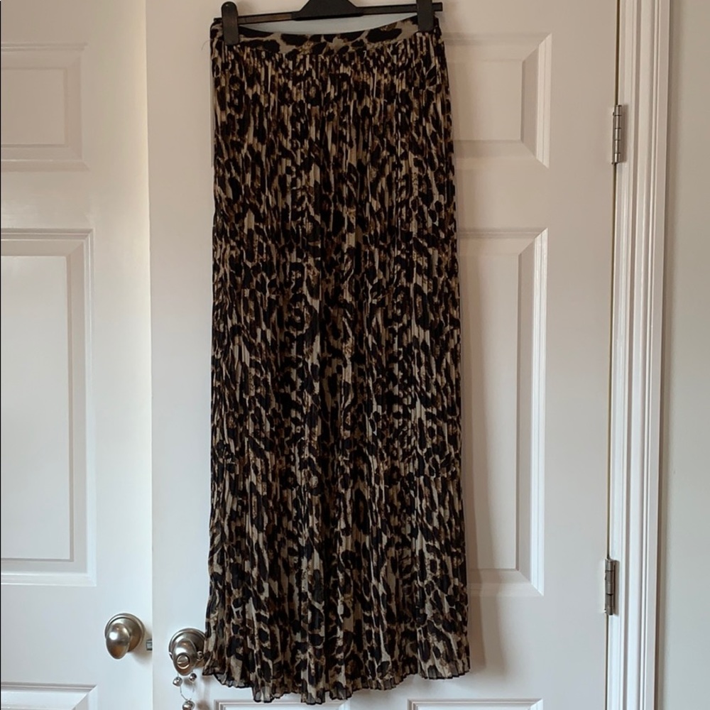 Maxi skirt - animal print